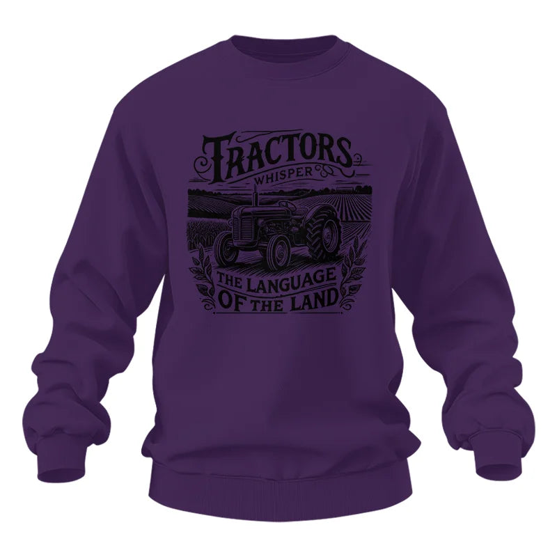 Image of Tractors Whisper The Language Of The Land 1 - Unisex Heavy Blend™ Crewneck Sweatshirt