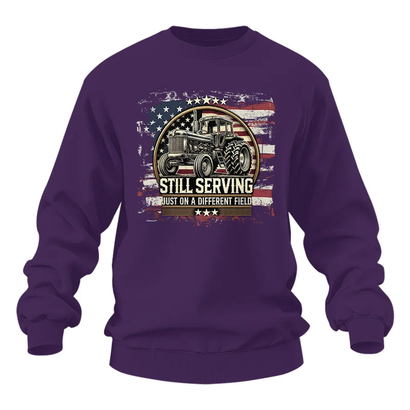 Veteran Farmer Still Serving 1 - Unisex Heavy Blend™ Crewneck Sweatshirt