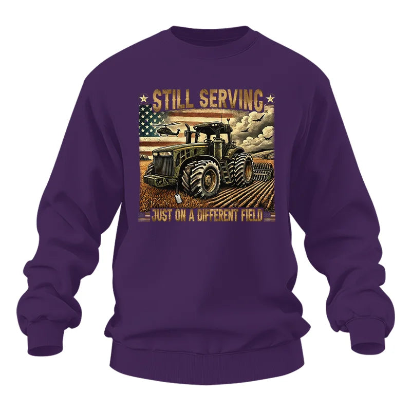 Image of Veteran Farmer Still Serving 6 - Unisex Heavy Blend™ Crewneck Sweatshirt