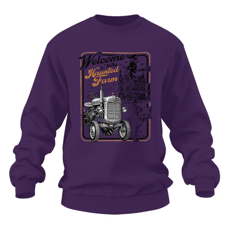 Welcome To The Haunted Farm 1 - Unisex Heavy Blend™ Crewneck Sweatshirt