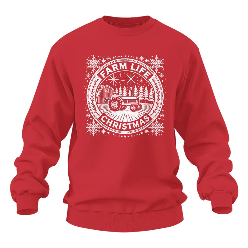 Image of Farm Life Christmas 2 - Unisex Heavy Blend™ Crewneck Sweatshirt