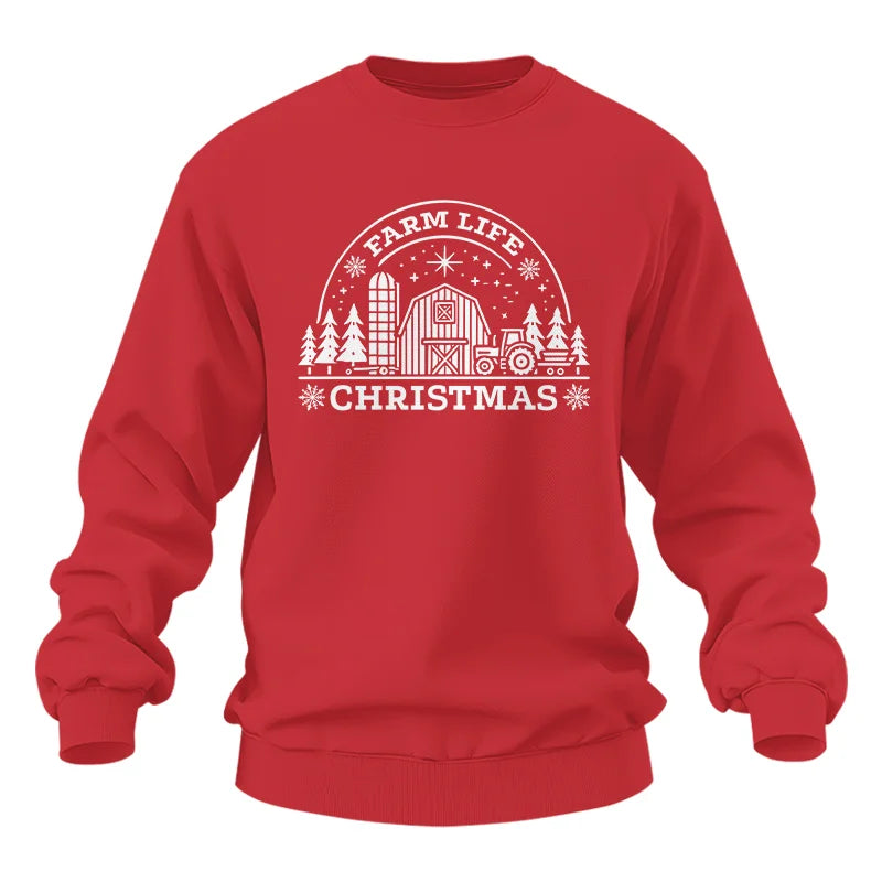 Farm Life Christmas 4 - Unisex Heavy Blend™ Crewneck Sweatshirt