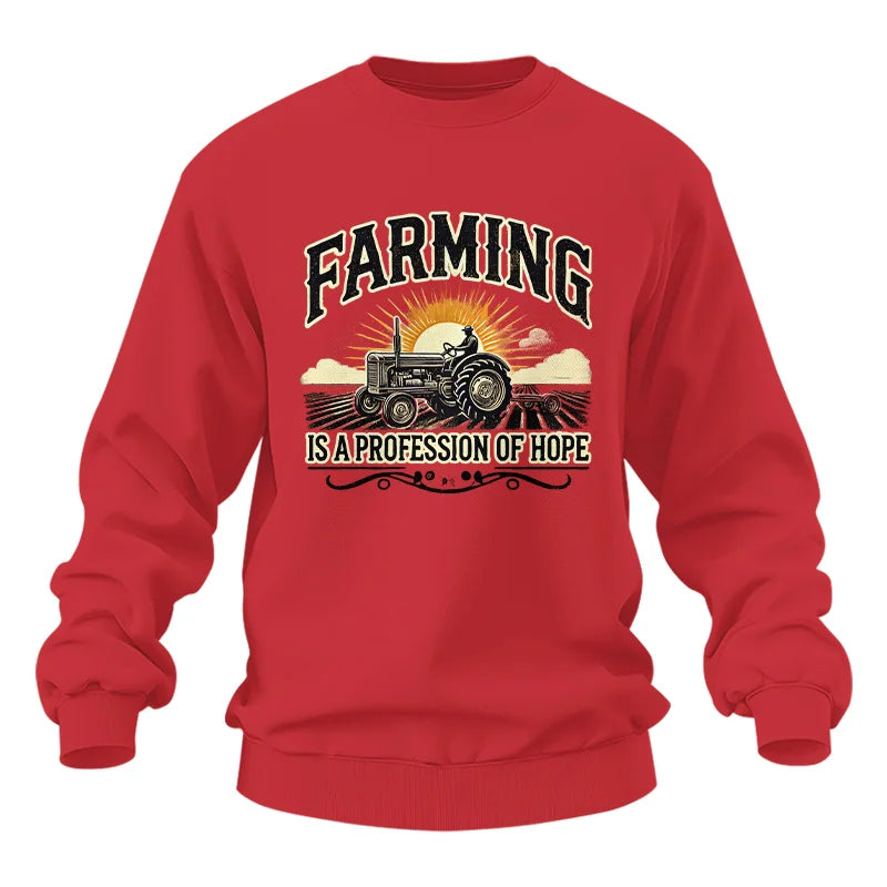 Image of Farming Is A Profession Of Hope 1 - Unisex Heavy Blend™ Crewneck Sweatshirt