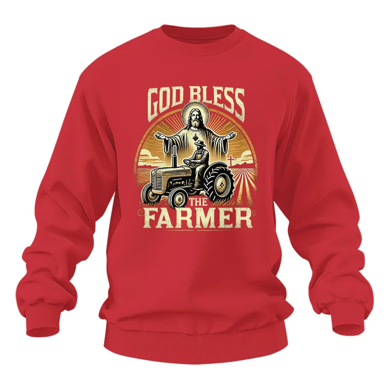 God Bless The Farmer 1 - Unisex Heavy Blend™ Crewneck Sweatshirt