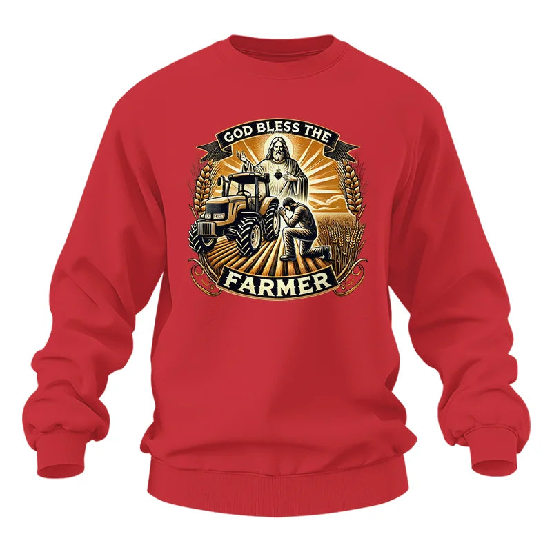 God Bless The Farmer 2 - Unisex Heavy Blend™ Crewneck Sweatshirt