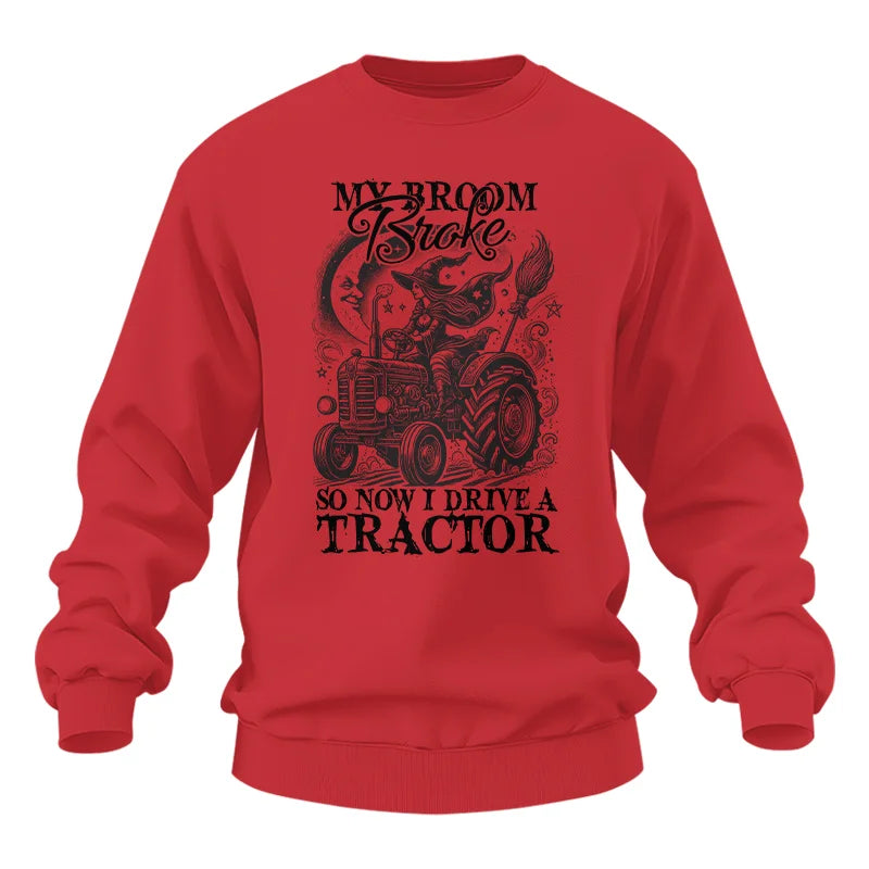 Image of My Broom Broke So Now I Drive A Tractor - Unisex Heavy Blend™ Crewneck Sweatshirt