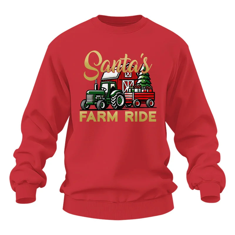 Santa's Farm Ride 2 - Unisex Heavy Blend™ Crewneck Sweatshirt