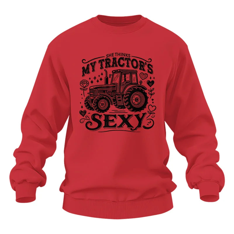 Image of She Thinks My Tractor's Sexy - Unisex Heavy Blend™ Crewneck Sweatshirt