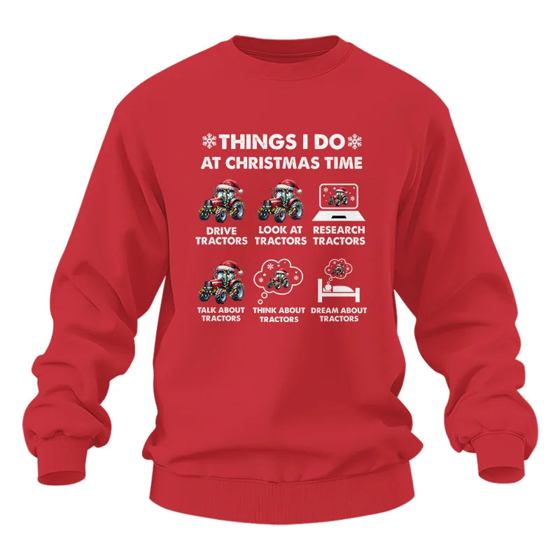 Image of Things I Do At Christmas Time - Unisex Heavy Blend™ Crewneck Sweatshirt