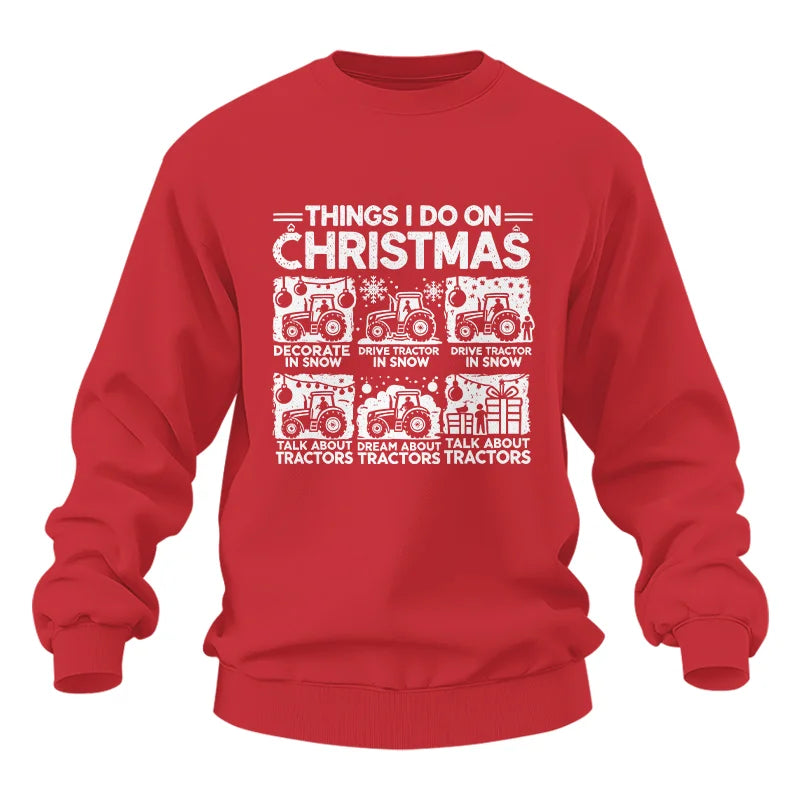 Image of Things I Do On Christmas - Unisex Heavy Blend™ Crewneck Sweatshirt