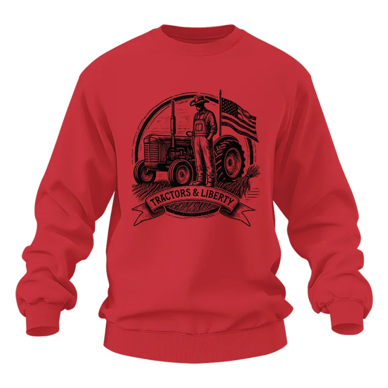 Tractors And Liberty - Unisex Heavy Blend™ Crewneck Sweatshirt