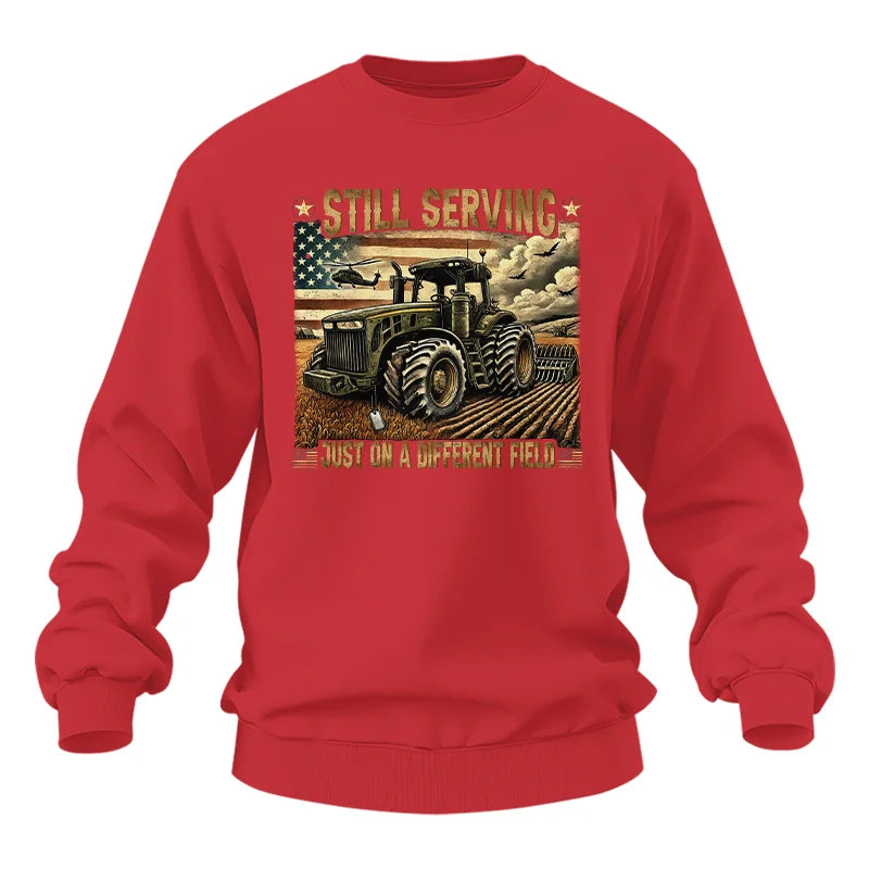 Image of Veteran Farmer Still Serving 6 - Unisex Heavy Blend™ Crewneck Sweatshirt