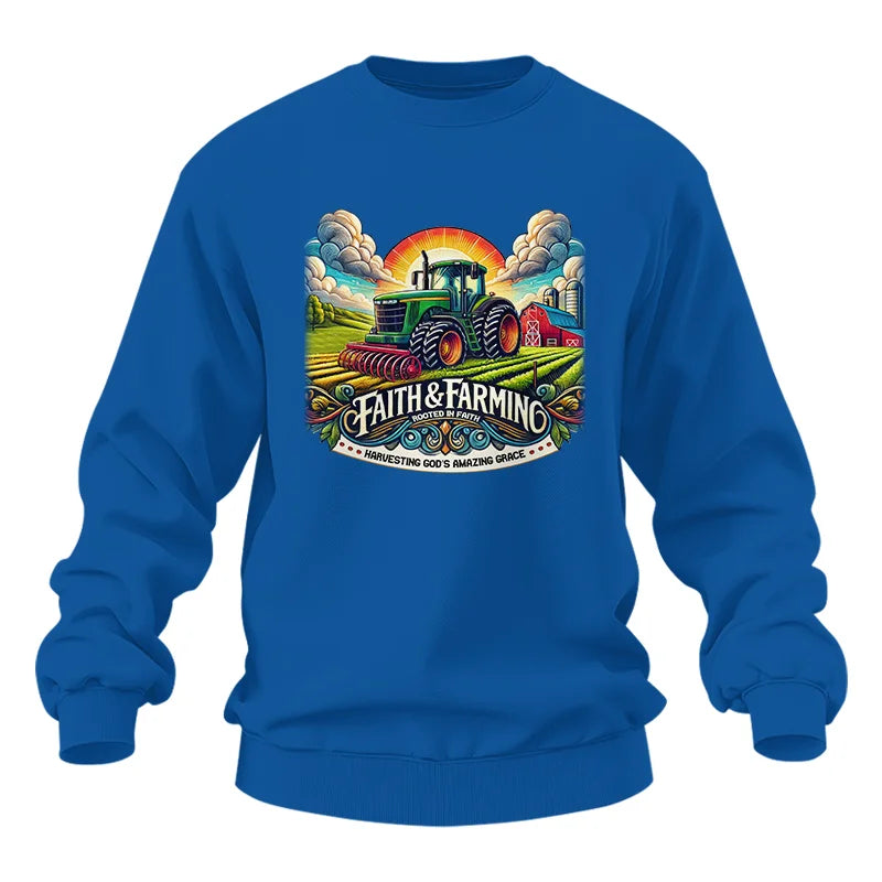 Faith and Farming 5 - Unisex Heavy Blend™ Crewneck Sweatshirt