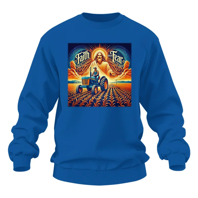 Faith Over Fear 1 - Unisex Heavy Blend™ Crewneck Sweatshirt