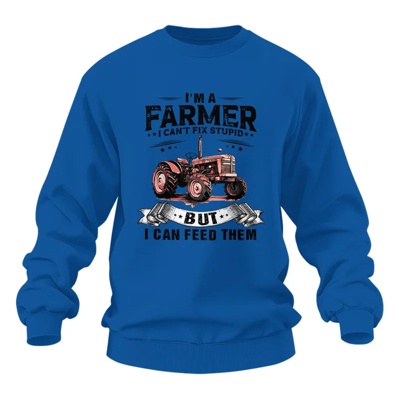 Image of Farmer Can't Fix Stupid - Unisex Heavy Blend™ Crewneck Sweatshirt