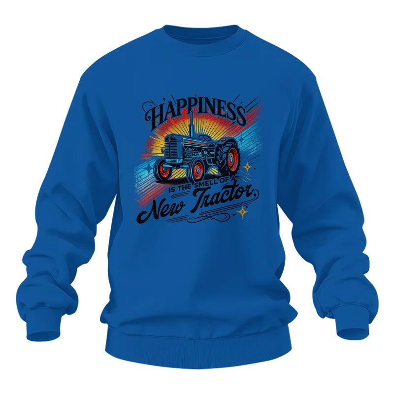 Happiness Is The Smell Of A New Tractor - Unisex Heavy Blend™ Crewneck Sweatshirt