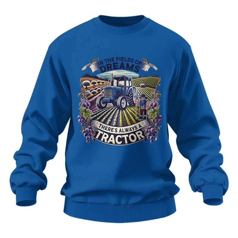 In The Fields Of Dreams There's Always A Tractor 1 - Unisex Heavy Blend™ Crewneck Sweatshirt