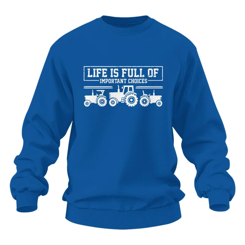 Image of Life Is Full Of Important Choices 31 - Unisex Heavy Blend™ Crewneck Sweatshirt