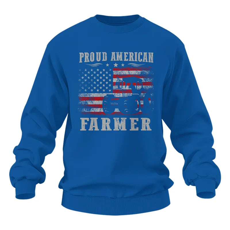 Proud American Farmer - Unisex Heavy Blend™ Crewneck Sweatshirt