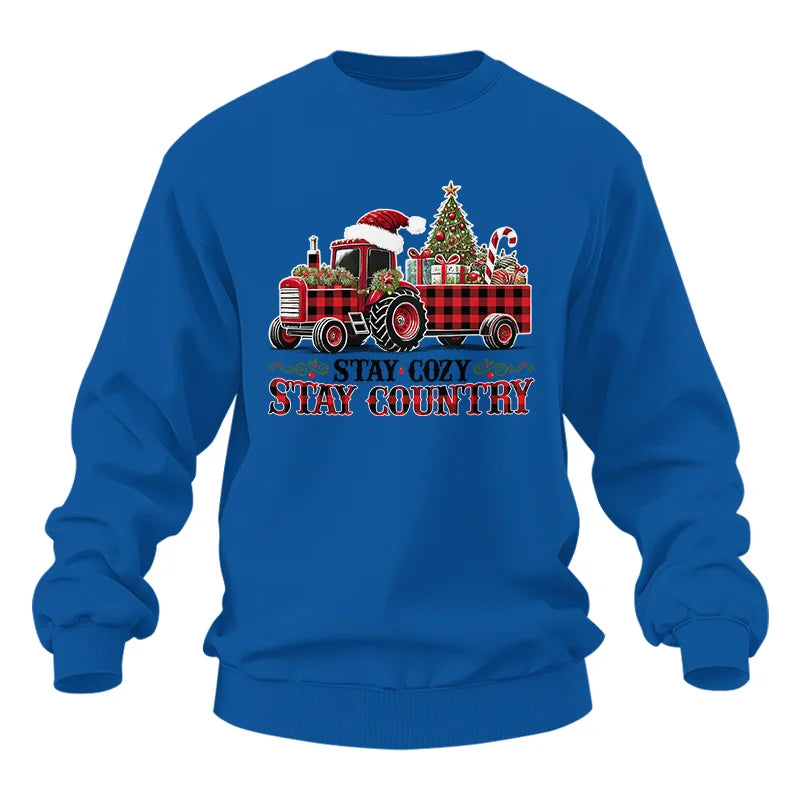 Stay Cozy Stay Country - Unisex Heavy Blend™ Crewneck Sweatshirt