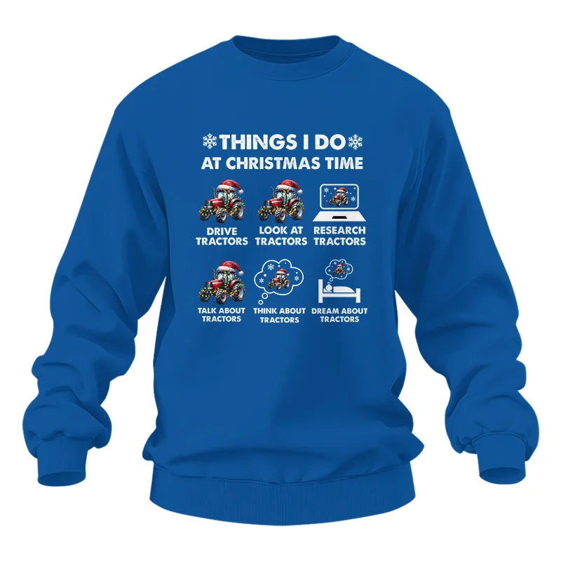 Image of Things I Do At Christmas Time - Unisex Heavy Blend™ Crewneck Sweatshirt