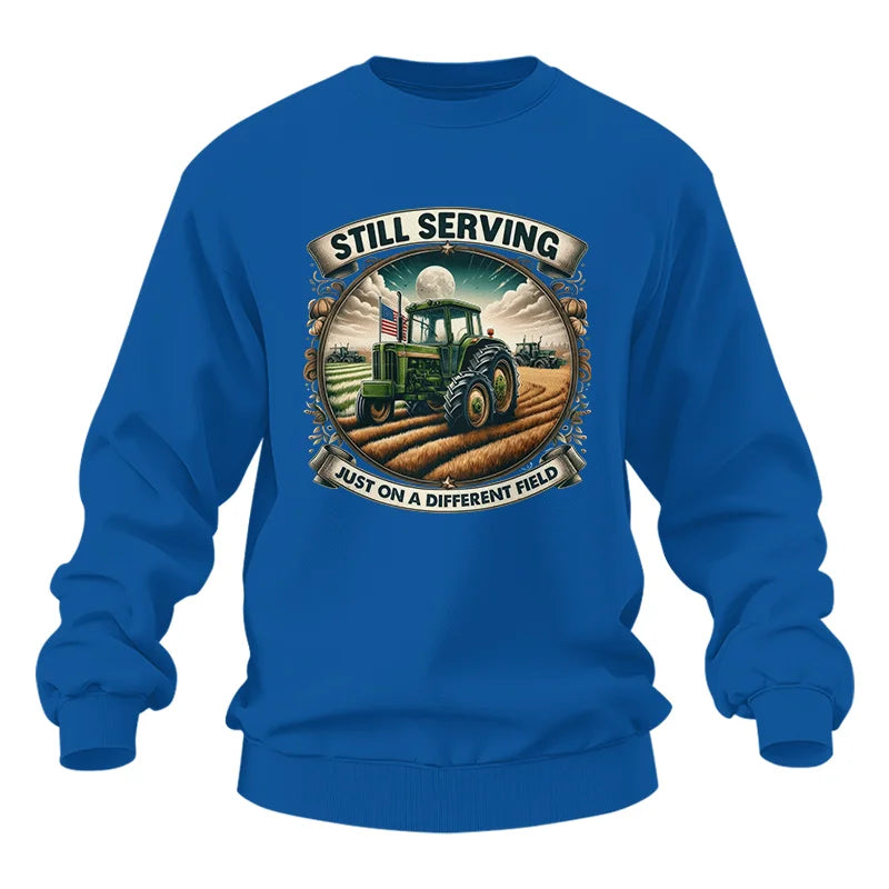 Veteran Farmer Still Serving 4 - Unisex Heavy Blend™ Crewneck Sweatshirt