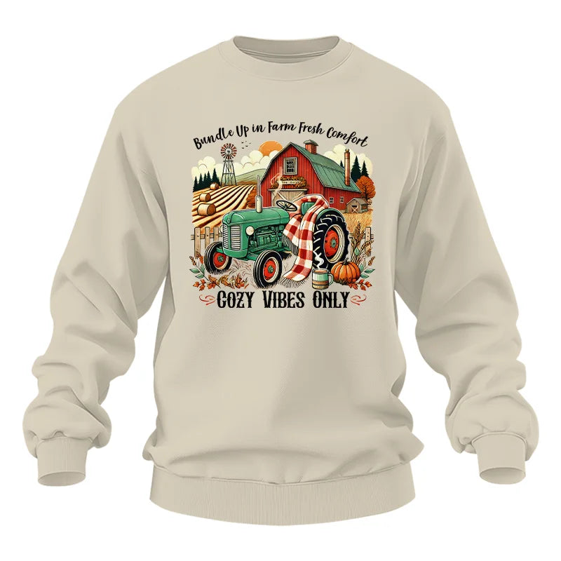 Bundle Up in Farm Fresh Comfort_Cozy Vibes Only - Unisex Heavy Blend™ Crewneck Sweatshirt