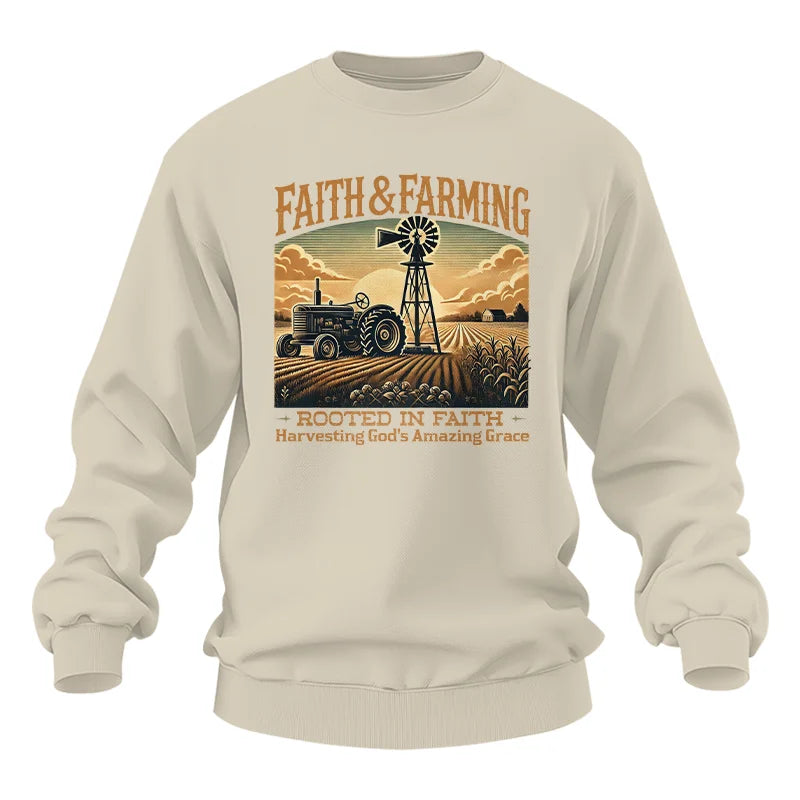 Faith And Farming 3 - Unisex Heavy Blend™ Crewneck Sweatshirt