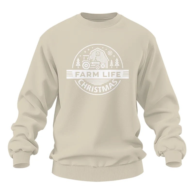 Image of Farm Life Christmas 1 - Unisex Heavy Blend™ Crewneck Sweatshirt