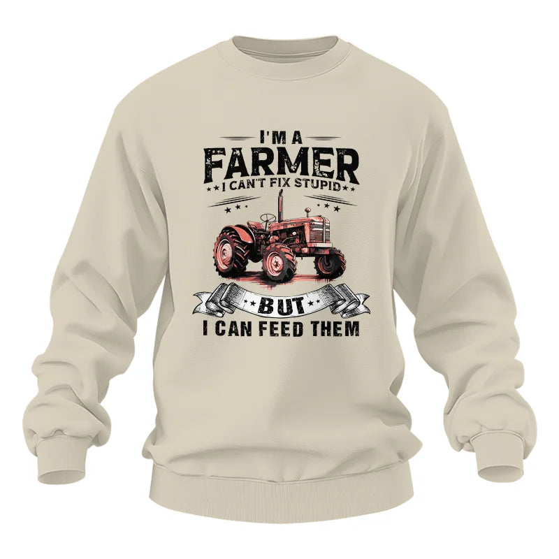 Image of Farmer Can't Fix Stupid - Unisex Heavy Blend™ Crewneck Sweatshirt