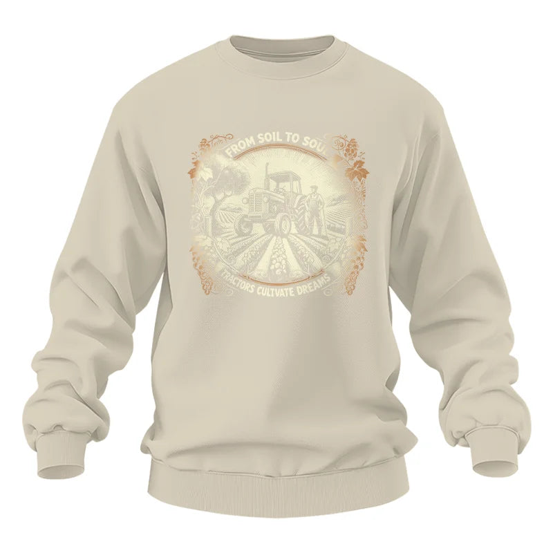 From Soil To Soul_Tractors Cultivate Dreams 2 - Unisex Heavy Blend™ Crewneck Sweatshirt