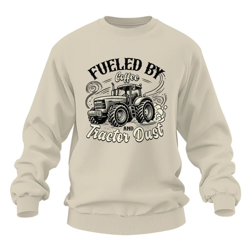 Fueled By Coffee And Tractor Dust 2 - Unisex Heavy Blend™ Crewneck Sweatshirt