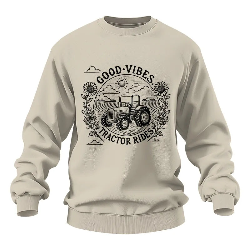 Good Vibes Tractor Rides - Unisex Heavy Blend™ Crewneck Sweatshirt