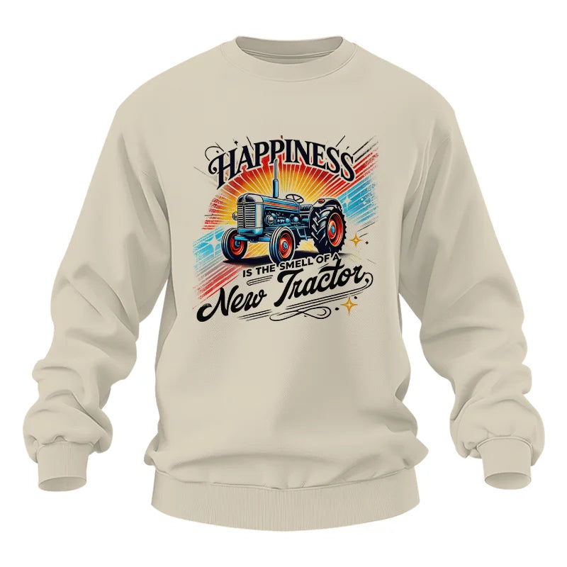 Image of Happiness Is The Smell Of A New Tractor - Unisex Heavy Blend™ Crewneck Sweatshirt