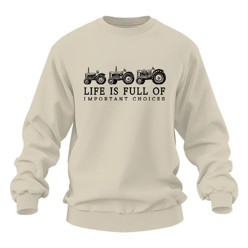 Image of Life Is Full Of Important Choices 13 - Unisex Heavy Blend™ Crewneck Sweatshirt