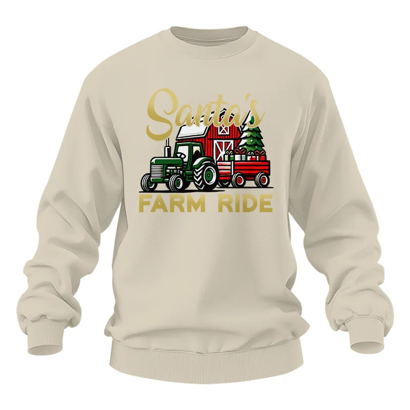 Image of Santa's Farm Ride 2 - Unisex Heavy Blend™ Crewneck Sweatshirt