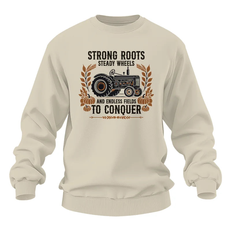 Thanksgiving Farmer Endless Fields To Conquer 5 - Unisex Heavy Blend™ Crewneck Sweatshirt