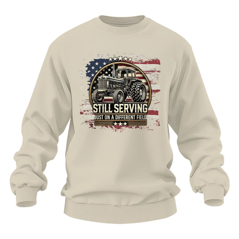 Veteran Farmer Still Serving 1 - Unisex Heavy Blend™ Crewneck Sweatshirt