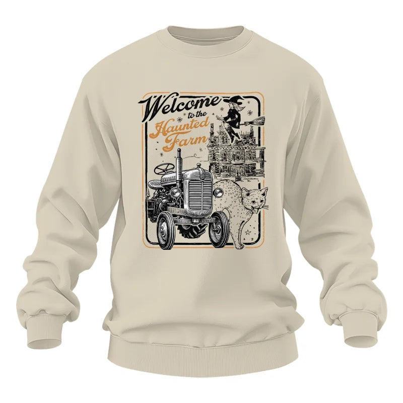 Welcome To The Haunted Farm 1 - Unisex Heavy Blend™ Crewneck Sweatshirt