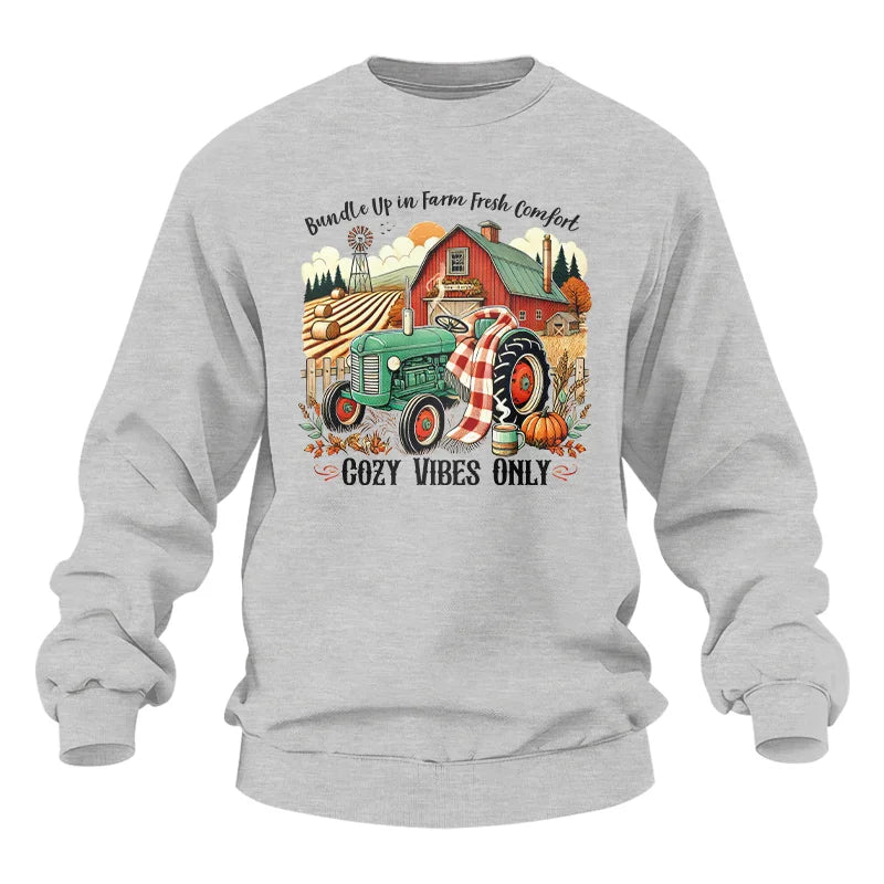 Bundle Up in Farm Fresh Comfort_Cozy Vibes Only - Unisex Heavy Blend™ Crewneck Sweatshirt