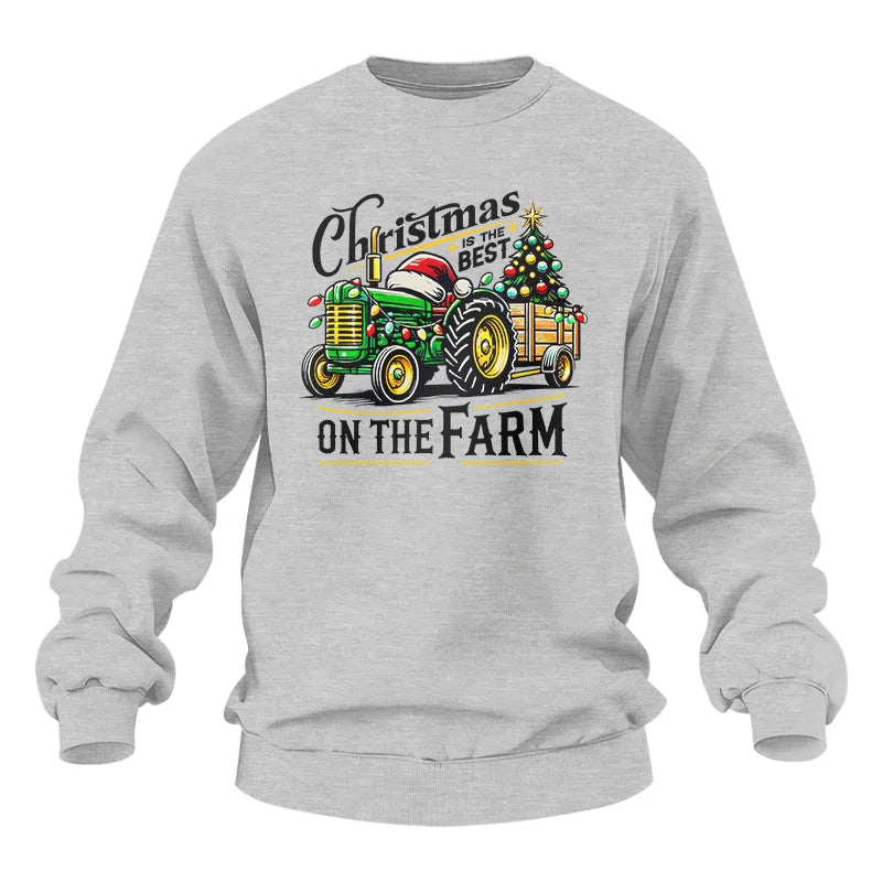 Christmas Is The Best On The Farm 3 - Unisex Heavy Blend™ Crewneck Sweatshirt