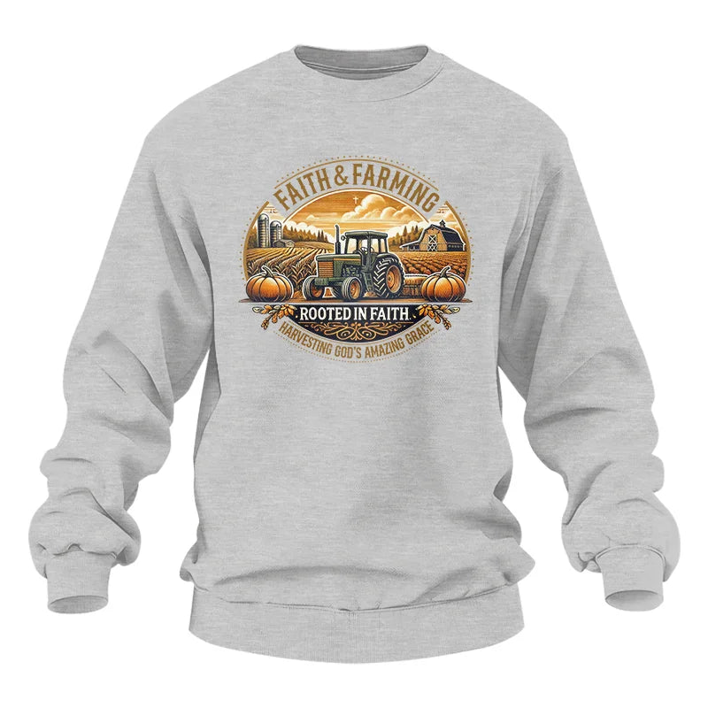 Faith And Farming 1 - Unisex Heavy Blend™ Crewneck Sweatshirt