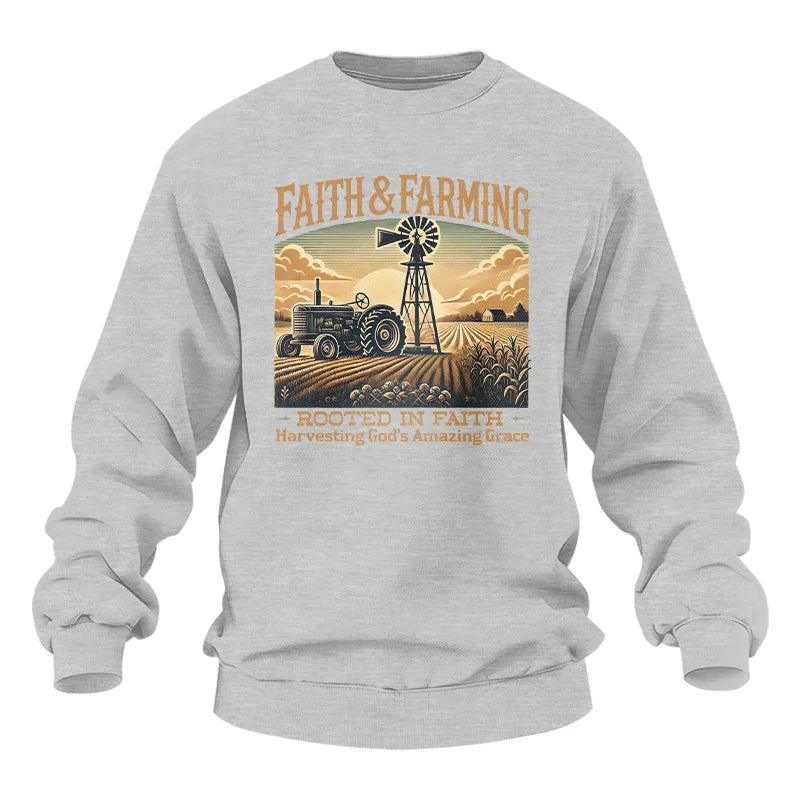 Faith And Farming 3 - Unisex Heavy Blend™ Crewneck Sweatshirt