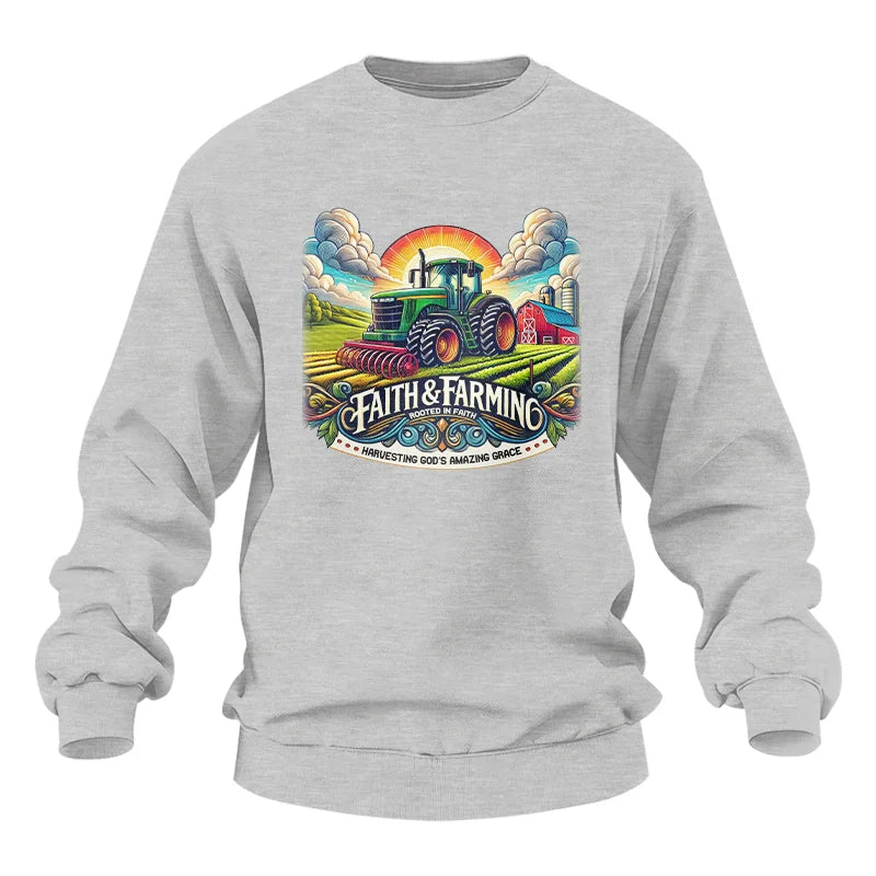 Faith and Farming 5 - Unisex Heavy Blend™ Crewneck Sweatshirt