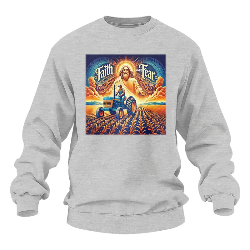 Faith Over Fear 1 - Unisex Heavy Blend™ Crewneck Sweatshirt