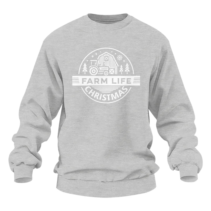 Image of Farm Life Christmas 1 - Unisex Heavy Blend™ Crewneck Sweatshirt