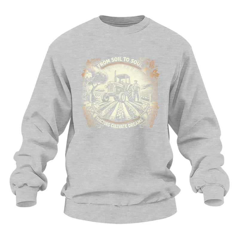 From Soil To Soul_Tractors Cultivate Dreams 2 - Unisex Heavy Blend™ Crewneck Sweatshirt