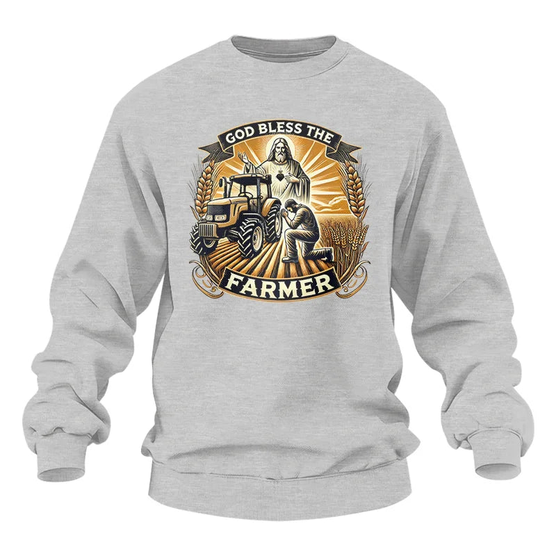 God Bless The Farmer 2 - Unisex Heavy Blend™ Crewneck Sweatshirt