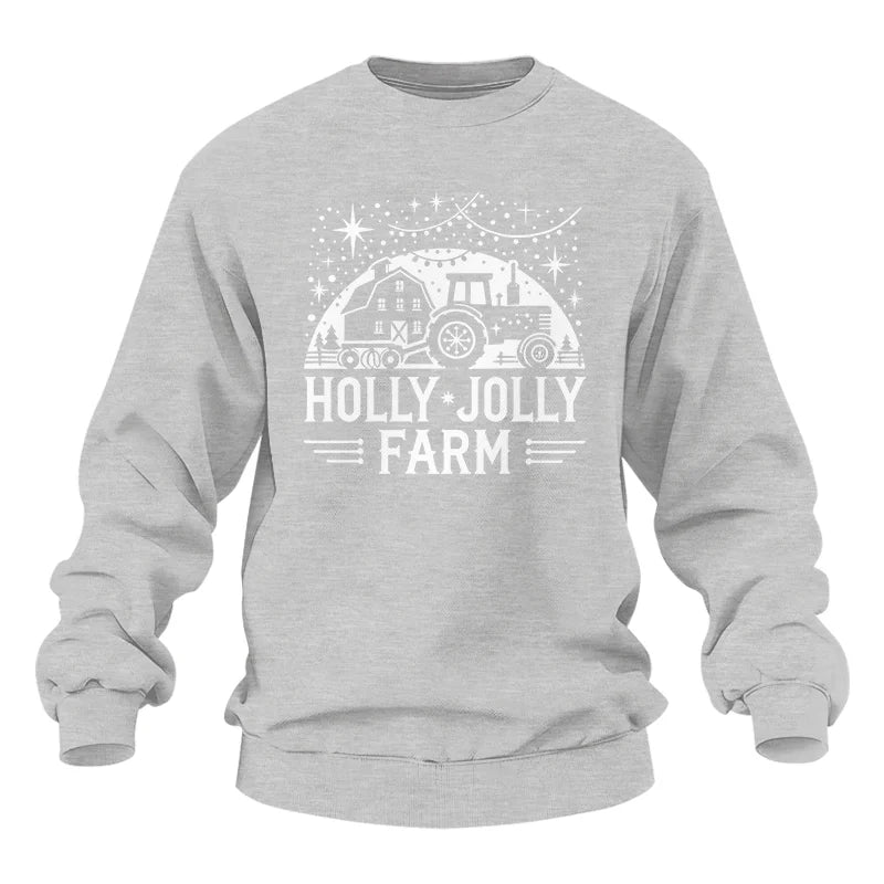 Image of Holly Jolly Farm 2 - Unisex Heavy Blend™ Crewneck Sweatshirt