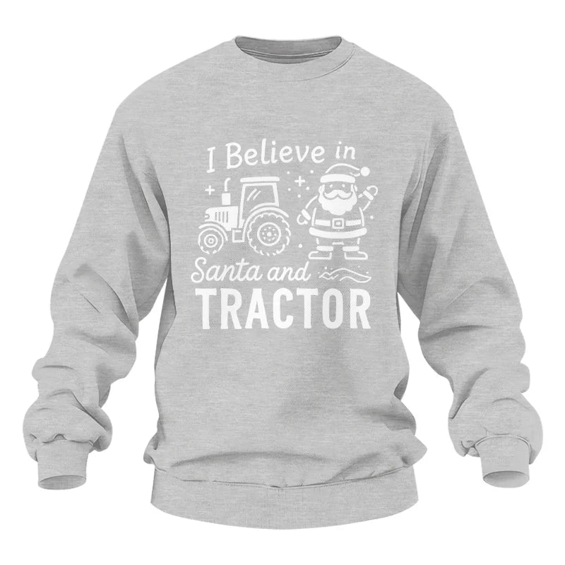 I Believe In Santa And Tractor - Unisex Heavy Blend™ Crewneck Sweatshirt